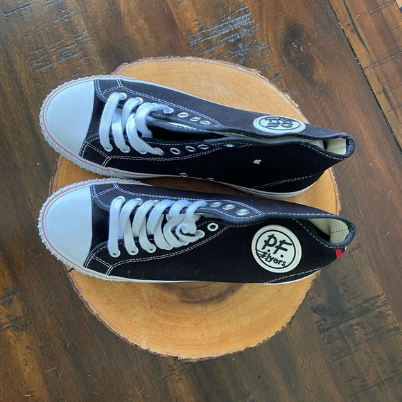 PF flyers. Barely worn. Super cute! - Picture 3 of 5